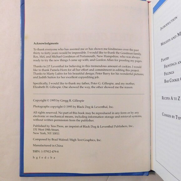Complete Cookie Jar Cookbook by Gregg Gillespie 1995 HB 1001 Recipes Bars Snaps - Picture 4 of 10